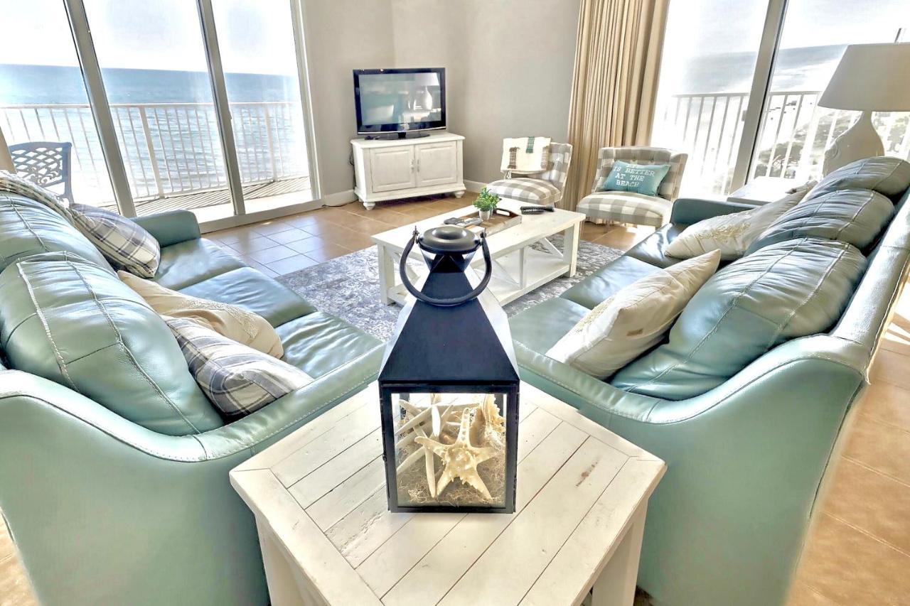 Happy Ours 2200 Sq Ft Corner Beachfront Sleeps 12 Panama City Beach Ngoại thất bức ảnh